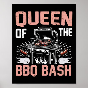 Poster Queen Of The Bbq Bysh Bbq Party