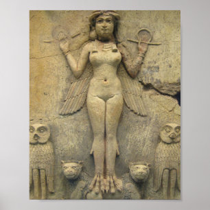 Poster Queen Of The Night - Burney Relief Lilith