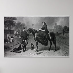 Poster Queen Victoria at Osborne