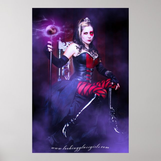 Poster "Queens of Hearts" de LGG (Devant)
