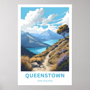 Poster Queenstown New Zealand