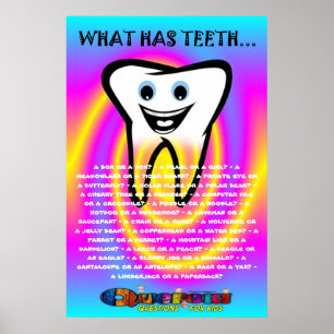 Poster Quefoki Teeth Value Papier (Matte)
