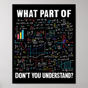 Poster Quelle partie de ne comprenez-vous pas _ Tasse de