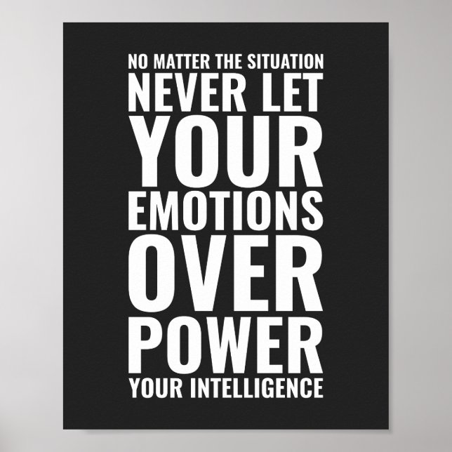 Poster Quelle que soit la situation | Devis motivationnel (Devant)