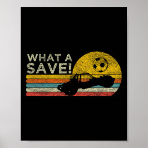 Poster Quelle sauvegarde Ligue de voiture de football-fus