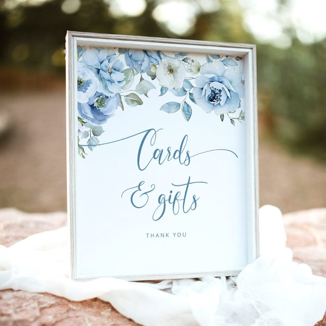 Poster Quelque chose de bleu avant de faire Cartes et cad (Créateur téléchargé)