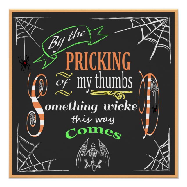 Poster Quelque chose de mauvais (Devant)