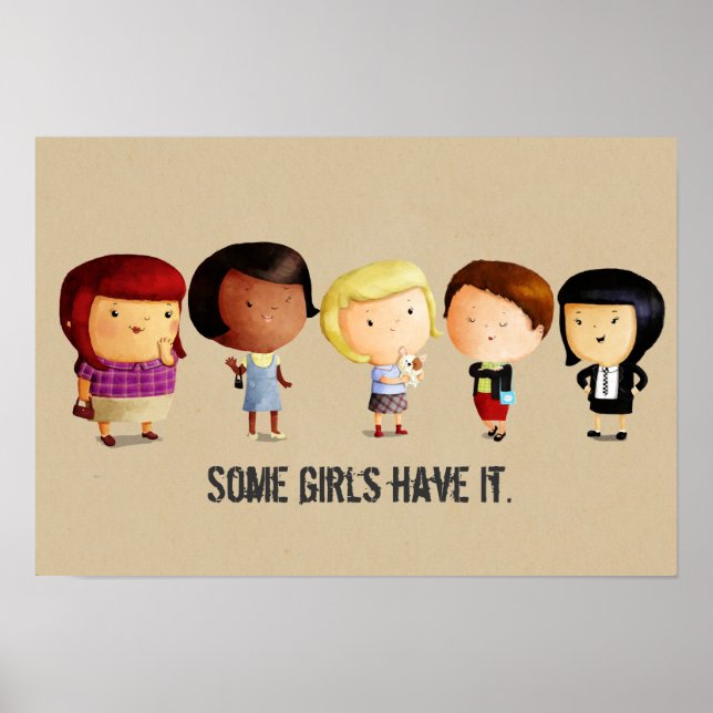 Poster Quelques filles de sous-culture (Devant)