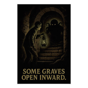 Poster Quelques tombes s'ouvrent à l'intérieur - Une desc