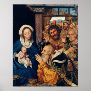Poster Quentin Matsys - L'Adoration du Magi