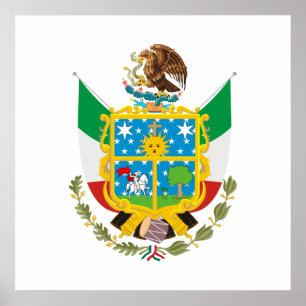 Poster Queretaro, Mexique