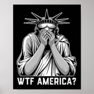 Poster Qu'est-ce que l'Amérique Trump 