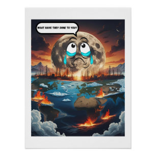 Poster Qu'est-ce qu'ils t'ont fait ? - Si La Lune Le Pouv
