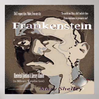 Poster Question rhétorique Frankenstein
