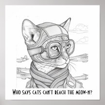 Qui dit que les chats ne peuvent pas atteindre le