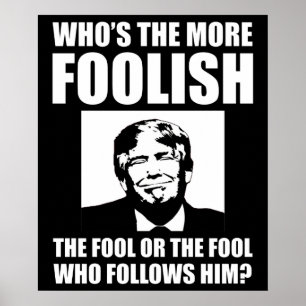 Poster Qui est le plus fou anti-Trump