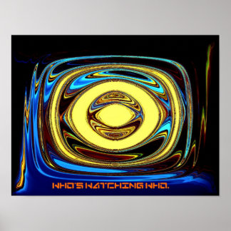 Poster Qui regarde Qui.