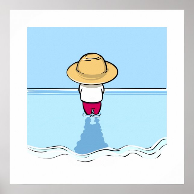 Poster Quiet Horizon (Devant)