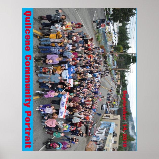 Poster Quilcene Community Portrait 2019 (Devant)
