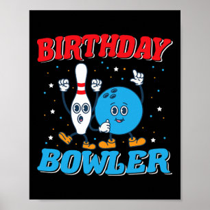 Poster Quille d'anniversaire - Drôle de quille d'annivers