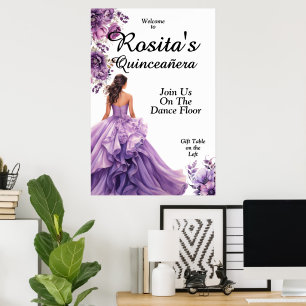 Poster Quinceañera 15 ans