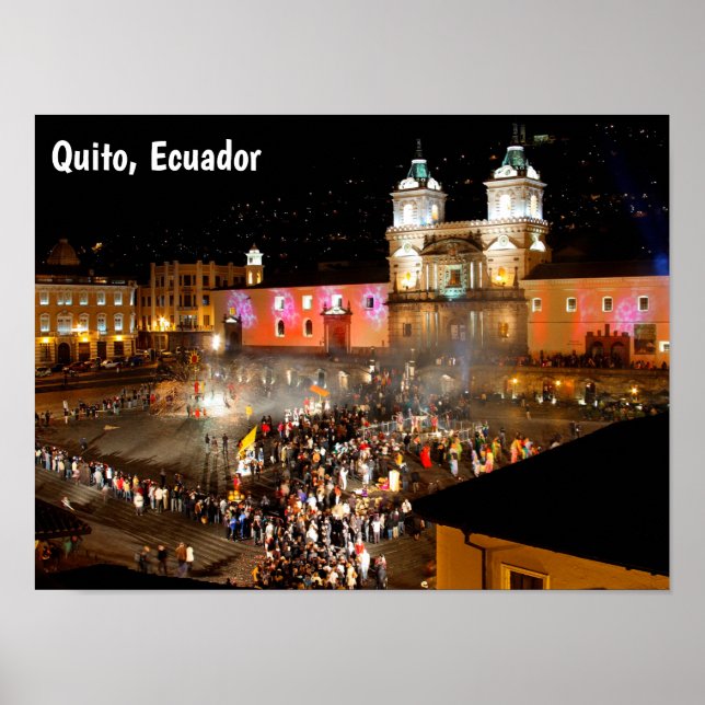 Poster Quito (Devant)
