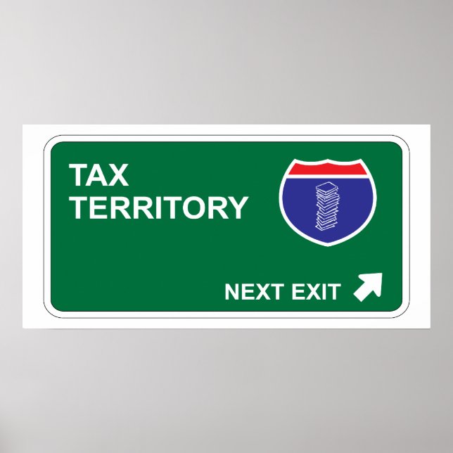 Poster Quitter la taxe suivante (Devant)