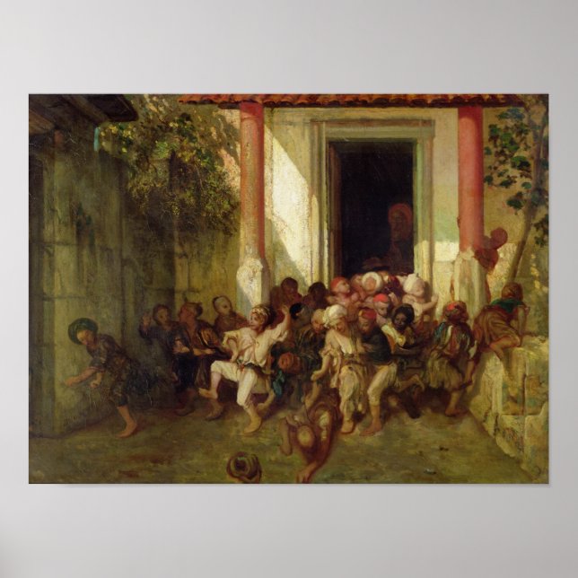 Poster Quitter l'école turque (Devant)