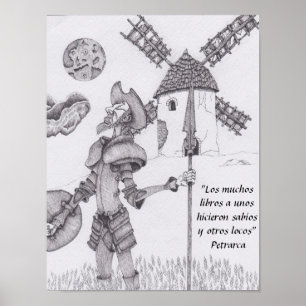 Poster Quixote de La Mancha