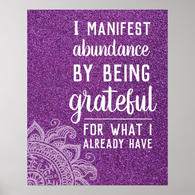 Poster Quota inspiratoire I Dans la déclaration Motivatio (Devant)