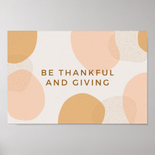 Poster Quote Brown et simple à saisir