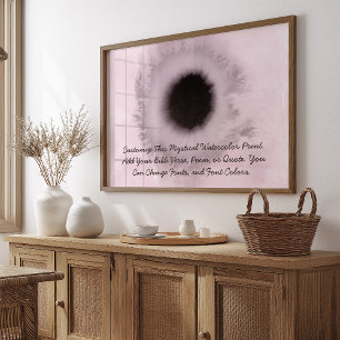 Poster Quote Personnalisé Téléchargez Vos Propres Mots Aq
