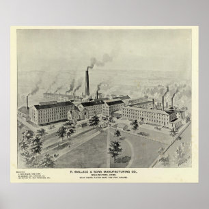 Poster R Wallace et fils Mfg Co