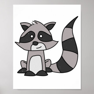 Poster Raccoon