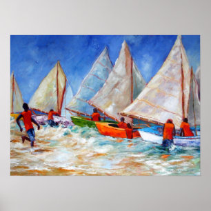 Poster Race de capitaine