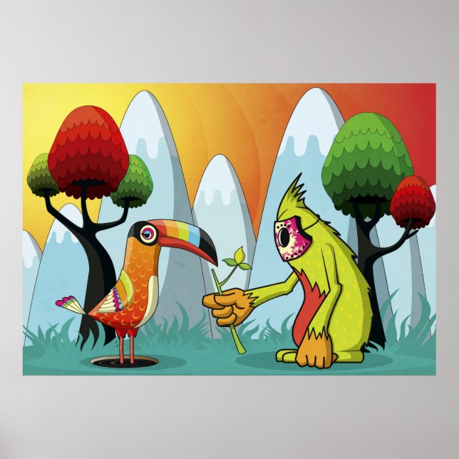 Poster Race magique (Devant)