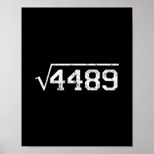 Poster Racine Carrée De 4489 Argot Prof De Maths Six Sept