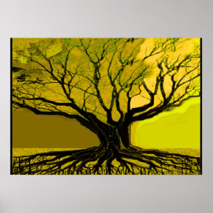 Poster Racines Vertes