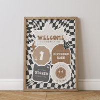 Rad Cool Dude | Garçons Retro Patinage Anniversair