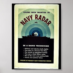 Poster Radar de marine
