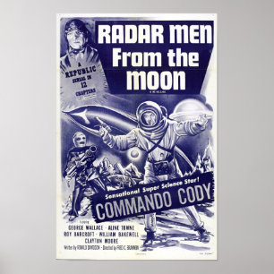 Poster Radar Men from the Moon