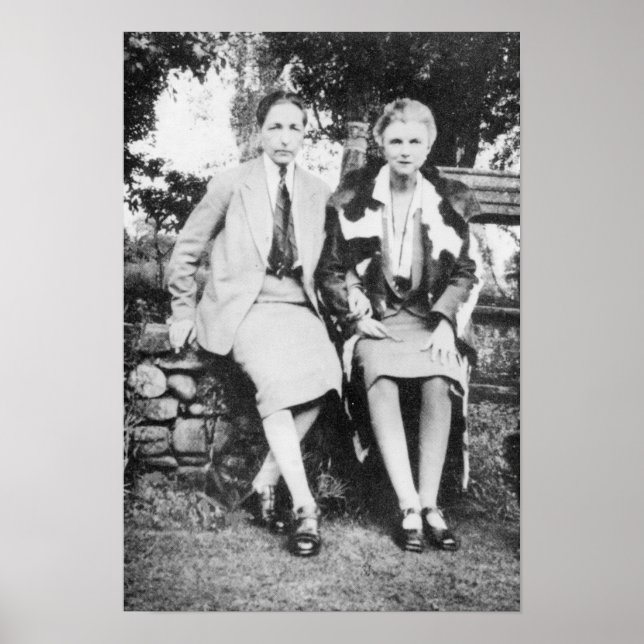 Poster Radclyffe Hall et Una Vincenzo (Devant)