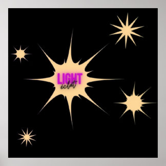 Poster Radiant Light – Modern & Vibrant Style