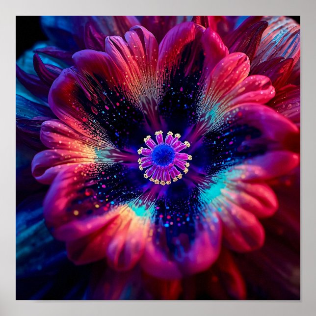 Poster Radiant Riot (Devant)