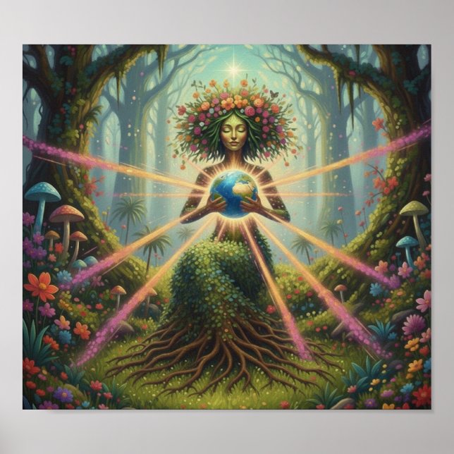 Poster RadiantEarthGoddess (Devant)