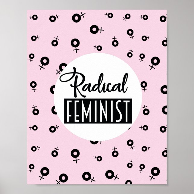 Poster Radical féministe (Devant)