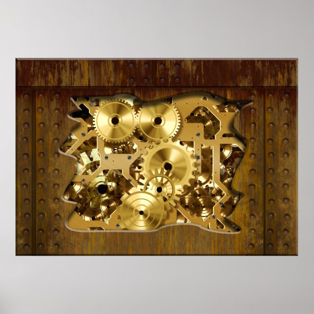 Poster Radical Steampunk 3 Print (Devant)