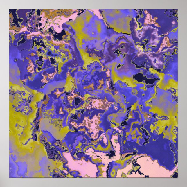 Poster Radioactive Marble (Devant)