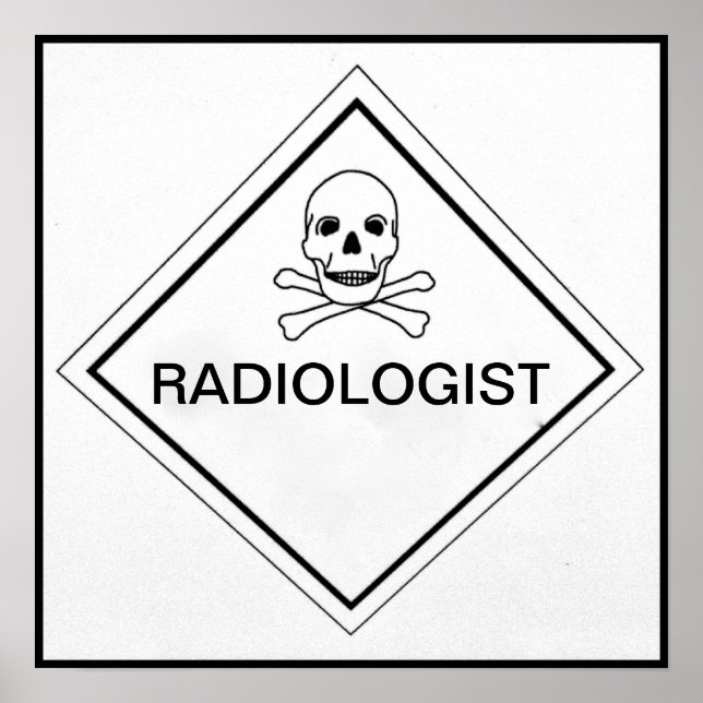 POSTER RADIOLOGISTE (Devant)