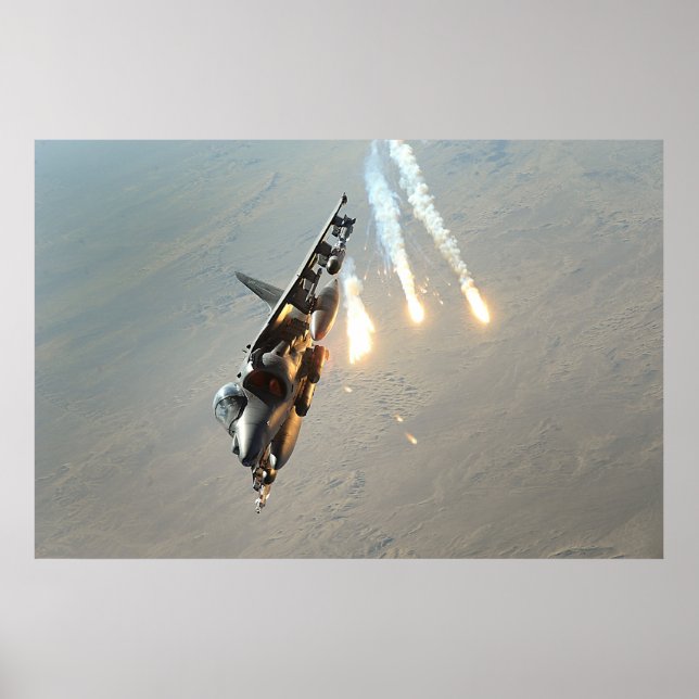 Poster RAF GR-9 Harrier (Devant)